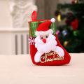 Hot Christmas Gift Christmas Stocking Sock Santa Claus Xmas Tree Hanging Decor Christmas Stockings Candy Gift Bag Navidad